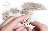 Puzzle mecanic - U-Fidget Creation (set 4 modele) | Ugears