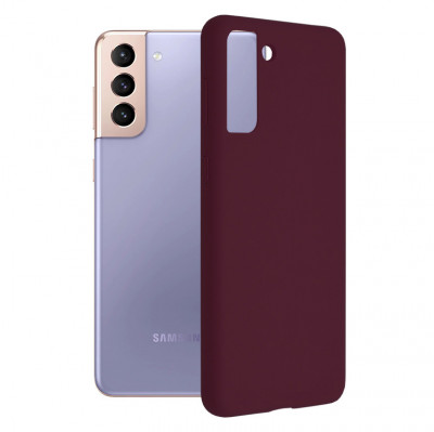 Husa Techsuit Soft Edge Silicon Samsung Galaxy S21 - Plum Violet foto