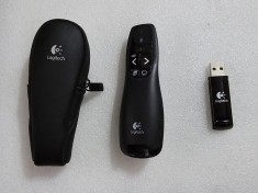 Presenter Remote Control Logitech R400 Wireless, USB, Laser, 64 - 660 nm foto