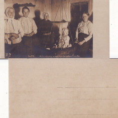 Romania - Tipuri- Familie taraneasca - militara, WK1, WWI-rara