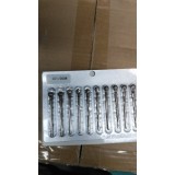 Bit de diamant pentru cuticula, sferă, br&acirc;u roșu 001-050R