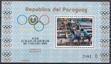 Paraguay 1979 - Jocurile Olimpice - Moscova, Colita, Cota 35 Euro ( Cat.Yvert), MNH