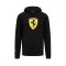 Ferrari hanorac de barba?i cu gluga Shield black F1 Team 2023 - S