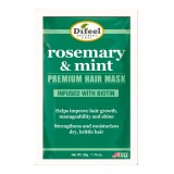Masca cu efect de intarire a parului Rosemary and Mint, 50 g, Difeel