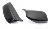 Set 2 Capace Premium pentru Oglinzi, Tip Batman M, Compatibile cu BMW Seria 5 E60 E61 E62 E63 E64, Culoare Negru-Lucios AutoREY&reg;
