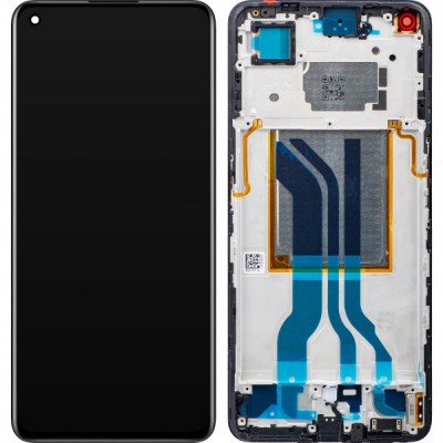 Display cu Touchscreen Realme GT Neo2, cu Rama, Negru, Service Pack 4908662 foto
