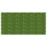 vidaXL Ecran de balcon cu frunze Verde și galben 300 x 150 cm 42040648