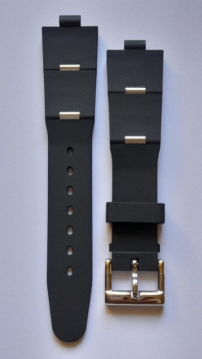 curea ceas Bvlgari, neagra, recent achizitionata.