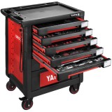Yato YT-55293 - Dulap pentru scule 980x770x462 mm 7 compartimente scule incluse banc de lucru