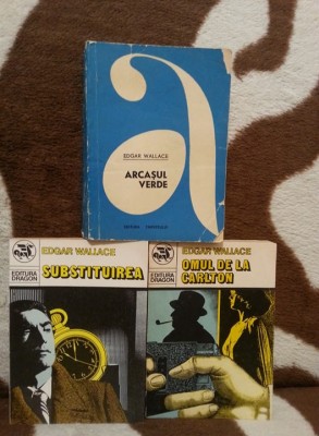 EDGAR WALLACE CARTI POLITISTE (3 VOL) foto