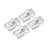 Kit montaj bare plafon C045 pentru Seat Altea si Toledo, Alumia Quadra/Silenzio
