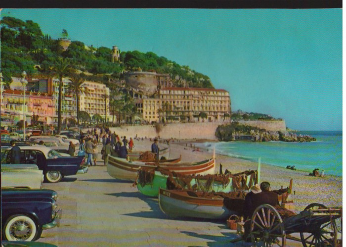 CPIB 16686 CARTE POSTALA - NICE. CHEIUL ETATS-UNIS, BARCI