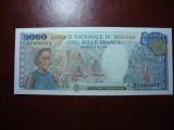 RWANDA 5000 FRANCI 1988 UNC