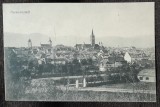 Carte postala, vedere generala Sibiu, 1925