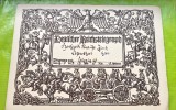 G192-I- Gravura veche deosebita-Telegrama 1929 Deutsche Reiche Post Germania.
