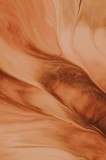 Tablou Canvas Abstract Curgeri de Astru &icirc;n Apus Ruginiu, 26 x 39 cm, CMCLASS