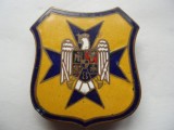 ROMANIA - INSIGNA STRAJA TARII, FORMAT SCUT TAIAT , IM1.118