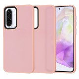Husa pentru samsung galaxy a36 - halofrost - protectie la camere si finisaj mat - dreamy pink