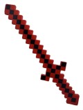 Jucarie sabie minecraft rosie cu sunet si lumini