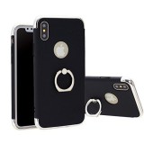 Husa Apple iPhone X, 3in1 Ring Negru