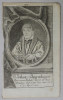 D. JOHAN BUGENHAGEN , POMERANUS PROFESOR ( 1485- 1558 ) , GRAVURA , A DOUA JUMATATE A SEC. XVIII