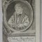 D. JOHAN BUGENHAGEN , POMERANUS PROFESOR ( 1485- 1558 ) , GRAVURA , A DOUA JUMATATE A SEC. XVIII