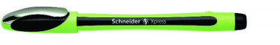 Liner Schneider Xpress, Rubber Grip, Varf Fetru 0.8mm - Negru foto