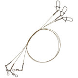 Cumpara ieftin Struna Savage Gear RAW49 Uncoated Trace, 20cm, 0.27mm, 7kg, 3buc/plic