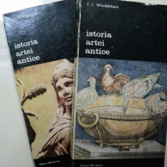 ISTORIA ARTEI ANTICE - J.J. WINCKELMANN -BUC. 1985 VOL.I-II