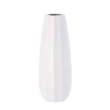 Vaza flori ceramica alba 14,5 x 39 cm
