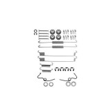Set accesorii reparatie saboti frana Delphi LY1052, parte montare : Punte Spate