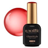 Cumpara ieftin Top Coat LUXORISE GlassStyle - Red Velvet 10ml