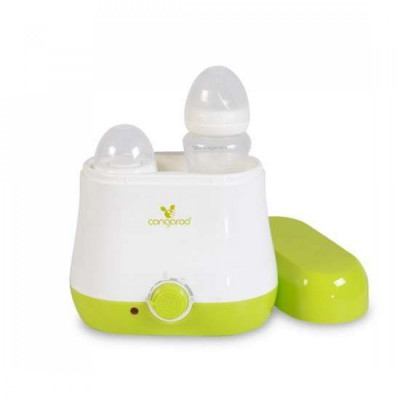 Incalzitor si sterilizator electric pentru biberoane 3in1 BabyDuo Green foto