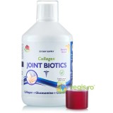 Joint Biotics - Colagen Lichid Hidrolizat de Tip 1, 2 si 3 - 5700 mg + Glucozamina, Condroitina, MSM, Turmeric, Probiotice, Glutamina Vegana, Vitamine