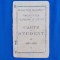 CARTE DE STUDENT , FACULTATEA DE FILOSOFIE SI LITERE , UNIV. BUC. , 1934-1935