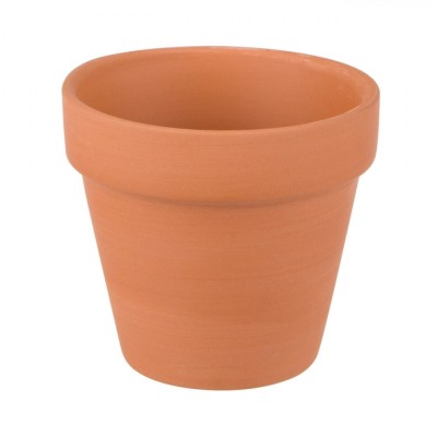 Ghiveci Flori, Ceramic, Teracotă, Diametru 6.5cm, &amp;Icirc;nălțime 6cm, Capacitate 0.08L foto