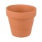 Ghiveci Flori, Ceramic, Teracotă, Diametru 6.5cm, &Icirc;nălțime 6cm, Capacitate 0.08L