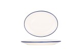 Bonna Placa de service - Linea Blue - Por&Aring;&pound;elan - 25 cm - set de 2