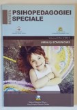 REVISTA PSIHOPEDAGOGIEI SPECIALE , LIMBAJ SI COMUNICARE , VOLUMUL II , NUMARUL 3 , 2013