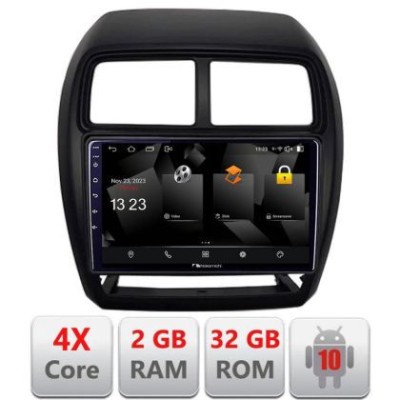 Navigatie Mitsubishi ASX 2017-2021 model facelift Android Ecran 720P Quad Core 2+32 carplay android auto v1 CarStore Technology foto