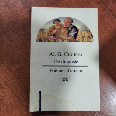 De dragoste.Poemes d'amour de Al.G.Croitoru