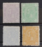 Romania 1894 - Carol l-Cifra in 4 colturi,filigran PR,Lp.49