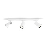 PAISLEY BAR/TUBE WHITE 3XNW 230V