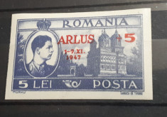 Romania - LP 222 - ARLUS supratipar - 1947 MNH foto