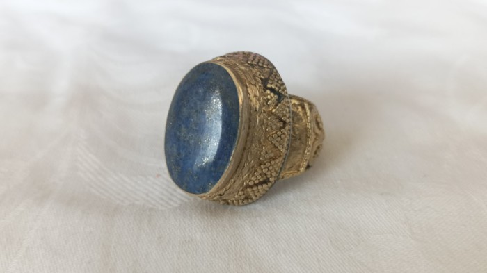 INEL vechi INDIA TRIBAL ORIENTAL cu LAPIS LAZULI vintage OPULENT splendid MASIV