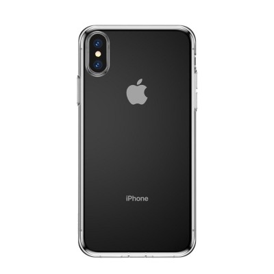 Husa de Protectie din Silicon Premium , Baseus Simplicity Clear Case pentru iPhone X, XS, Transparenta, foto