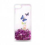 Husa TPU Butterfly Mov pentru Samsung Galaxy S6 G920 - Protectie si Stil