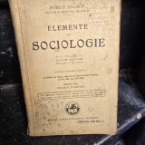 Elemente de sociologie pentru uzul scolilor secundare de baieti si fete - Petru P. Ionescu