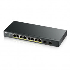 SWITCH PoE ZYXEL &amp;amp;quot;GS1900-10HP&amp;amp;quot;port Gigabit x 8 SFP SFP x 2 managed rackabil carcasa metalica &amp;amp;quot;GS1900-10HP-EU0101&amp;amp;quot; foto