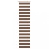 VidaXL Jaluzea tip zebra maro lățime țesătură 50,9 cm poliester 4014356